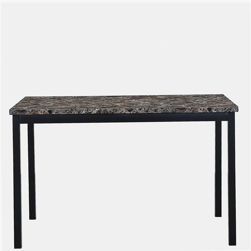 Faux Marble Top metal frame dinette table