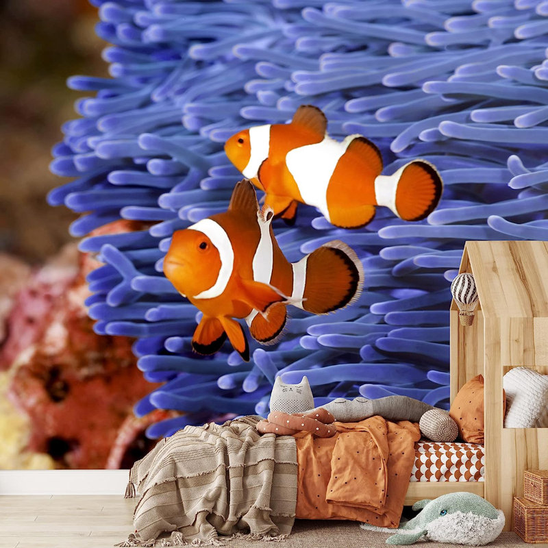 Nautical Ocean Peel & Stick Border, 66" L x 96" W