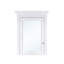 Armoire à pharmacie murale en bois massif avec tablettes fixes en bois l 24 po x H 30 po