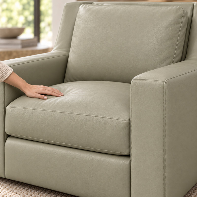 Montreal 40" Wide Upholstered Swivel Chair