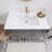 Spring 36'' Single Bathroom Vanity with Acrylic Top-221603199