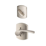 Merano Single Cylinder Interior Lever Set (Exterior Portion Sold Separately)