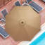 Parasol d'extérieur 9 pi 9 pi-2080099161
