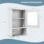 Armoire de salle de bain murale Najam-1829362081