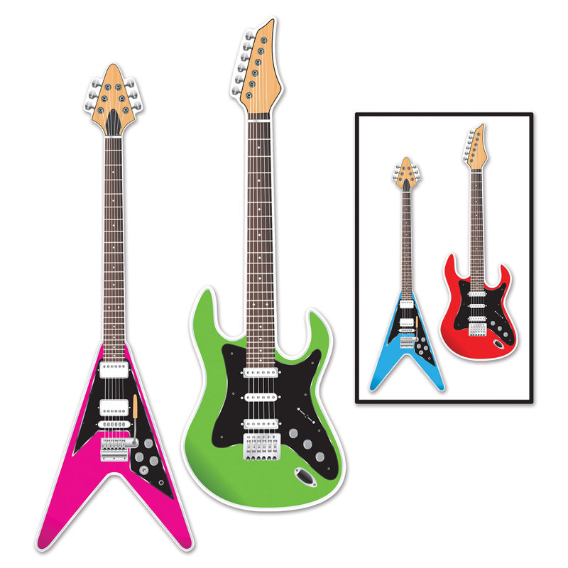 Découpes de guitare - 3 pi - paquet de 12