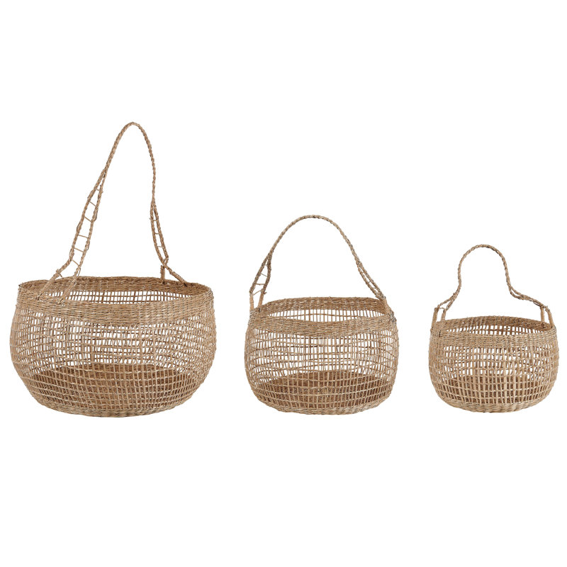 Bay Isle Home Arapaima Seagrass Basket
