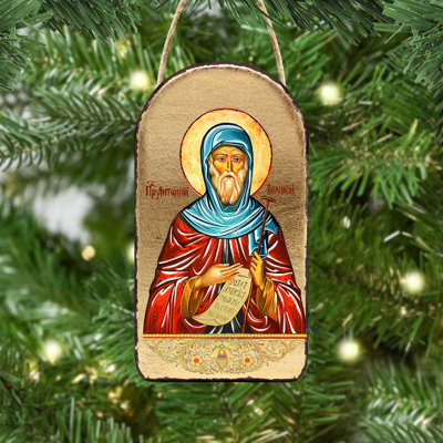 5'' Handmade Wood Shatterproof Photo Ornament