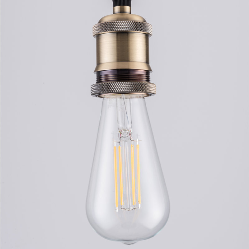 60W Equivalent ST64 E27/Medium (Standard) Dimmable LED Bulb, Clear