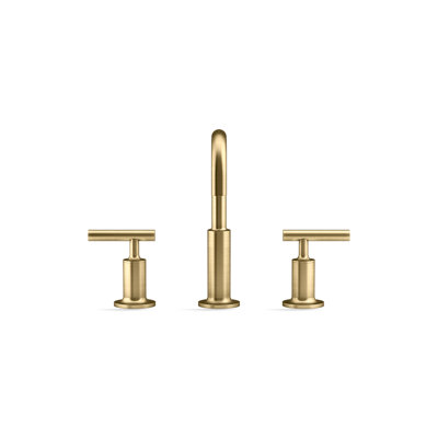 Purist Low-Handle Widespread Bathroom Faucet
