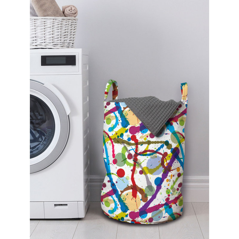 Fabric Laundry Bag with Handles