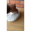 Vase en cuir travertin