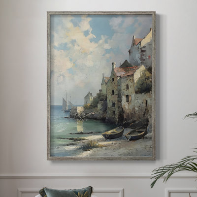 LANDSCAPES Series CCCIII Framed Print - Solid Wood