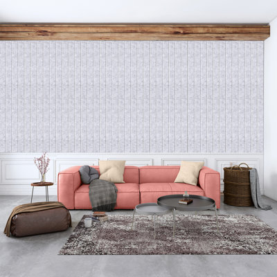 Acoustic Panels 12-Pack Soundproof Wall Panels 24"X12"X0.4" Decorative Sound Panels High Density Sound Dampening Panels 3D Slat Wall Panels for Walls and Ceilings