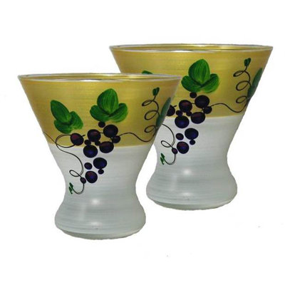 Grapes 'n Vines 7 oz. Cosmos Glass