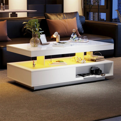 Darshay Coffee Table with Storage