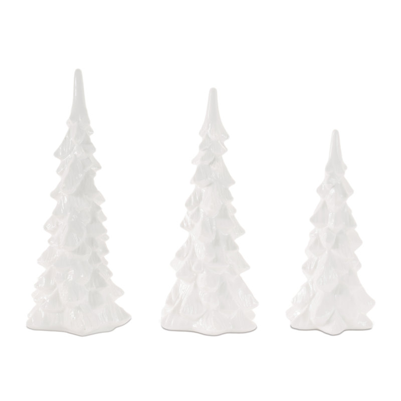 Ceramic Pine Tree (Set of 3)