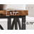 70.9 Inches Extra Long Industrial Console Table, Narrow Sofa Table With Open Storage Shelves For Hallway, Foyer, Or Living Room, Metal Frame, Rustic Brown-1004007405
