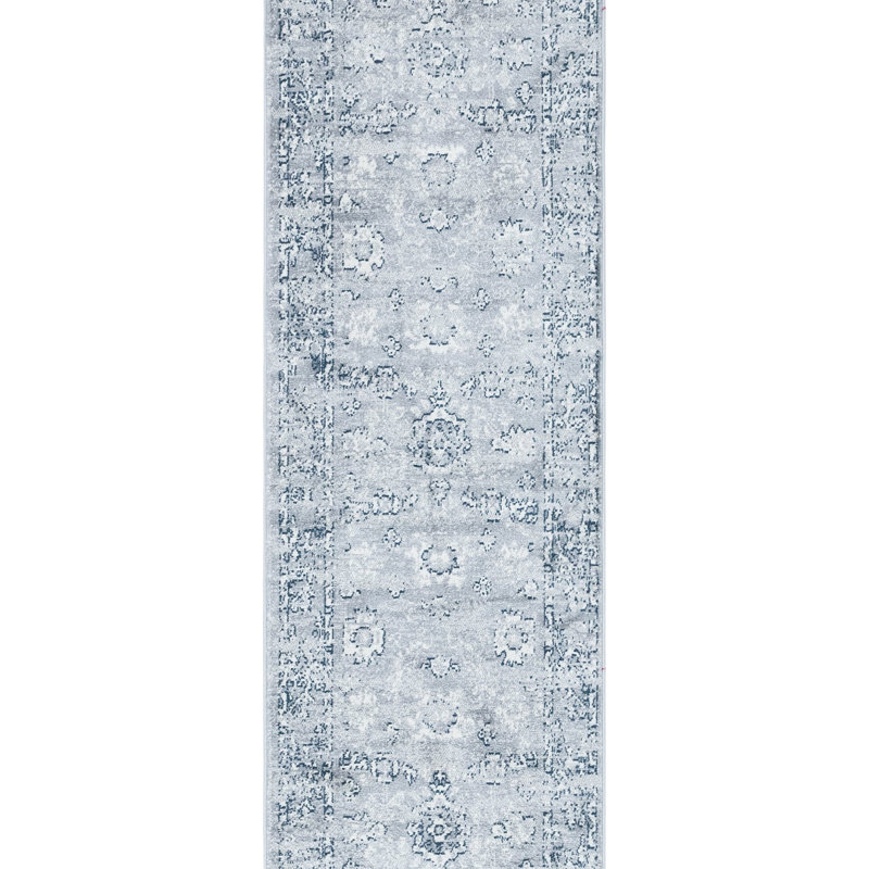 Oriental Indoor Rug, Runner 2'7" x 10'