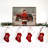 Santa With Red Tractor-1414055417