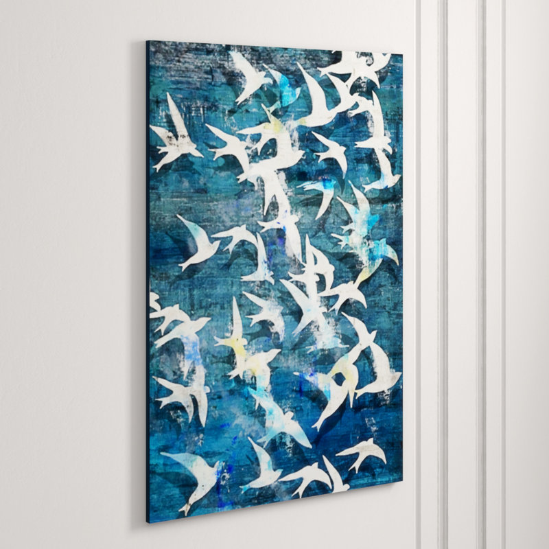 Soaring High Print by Sofia Fox, Knife Gel, 70" H x 47" W x 1.5" D