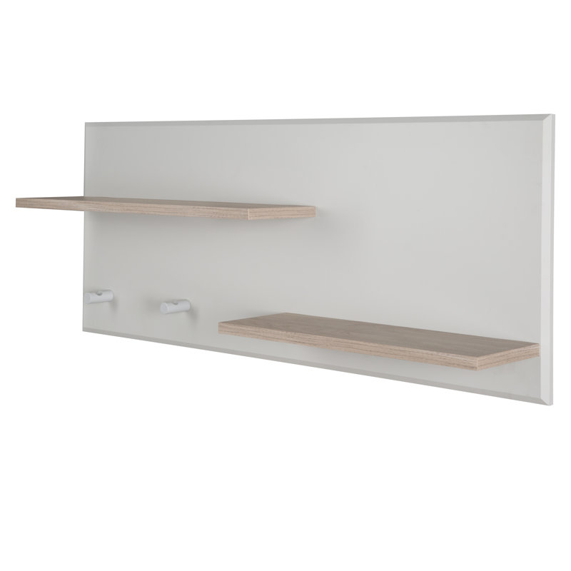 Helene 2 Piece Solid Wood Floating Shelf
