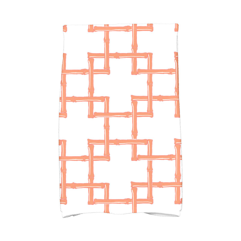 Sigsbee Hand Towel, Coral