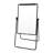 Free Standing Height Adjustable Random Flip Double-Sided Whiteboard