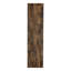 Banc de salle à manger en bois massif 52 po x 13 po, brun transitionnel classique, 52 po x 18 po