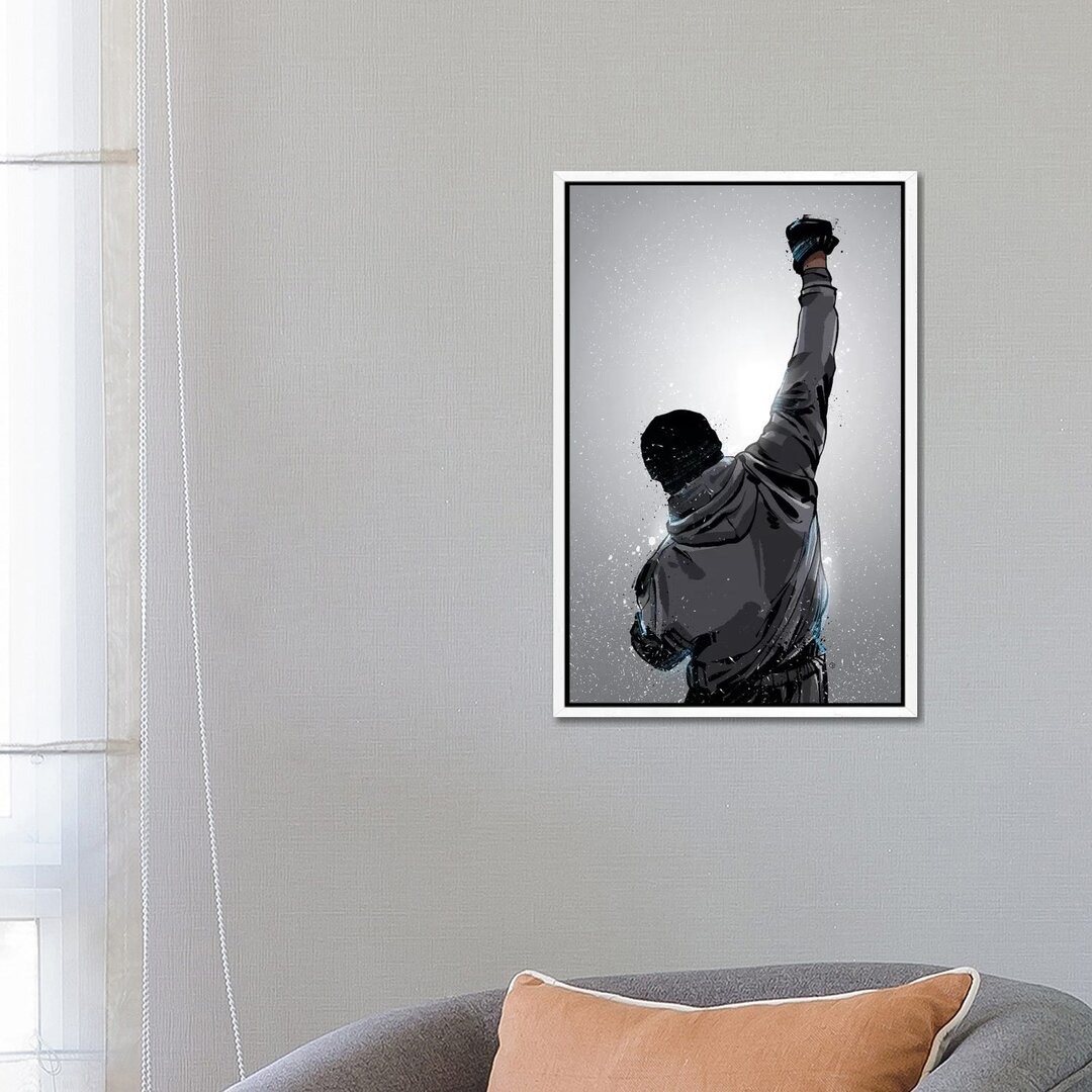 Leinwandbild - Grafikdruck „Rocky Win” von Nikita Abakumov