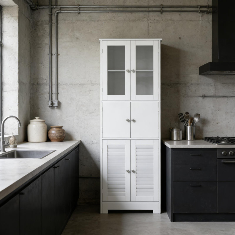 Elegant Storage Cabinet,Freestanding Foyer Cabinet,Kitchen Cabinet