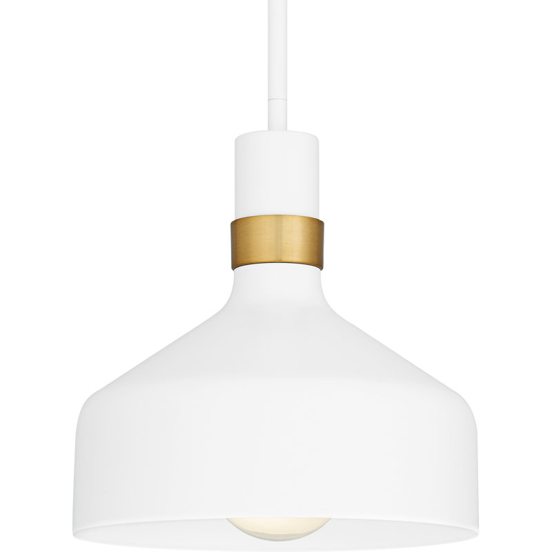 Arbor 1-Light Mini Pendant, White