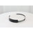 Cole And Grey Marble Round Living Room Decor Tray With Black Metal Frame-1402718226