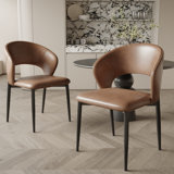Open Back Modern Dining Chair