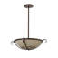 Luminaire suspendu bol 3 lumières Overbury