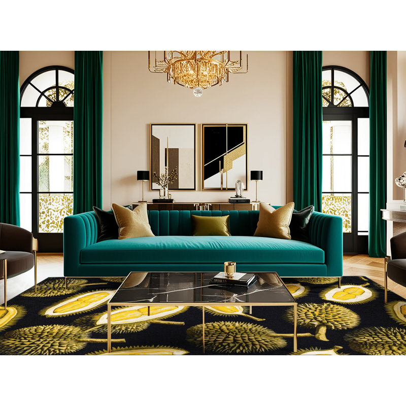  Tapis lavable Durian, Rond 4 pi