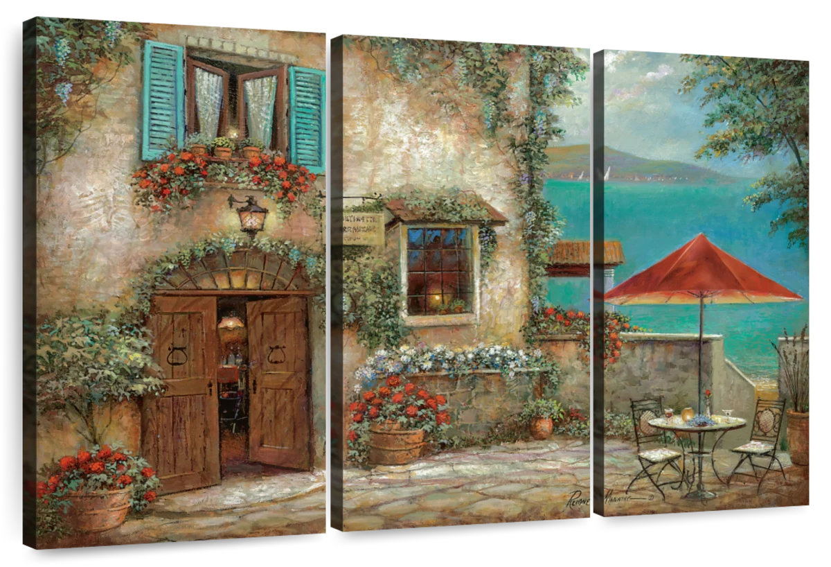 Tableau Mdf ShopArt - Paris Romance Baiser Sous L'Ombrelle Rouge - Outlet