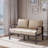 Mcknight 52'' Outdoor Aluminum Loveseat with Cushions, Ergonomic Armrests & Reinforced Frame for Extra Stability-927949773