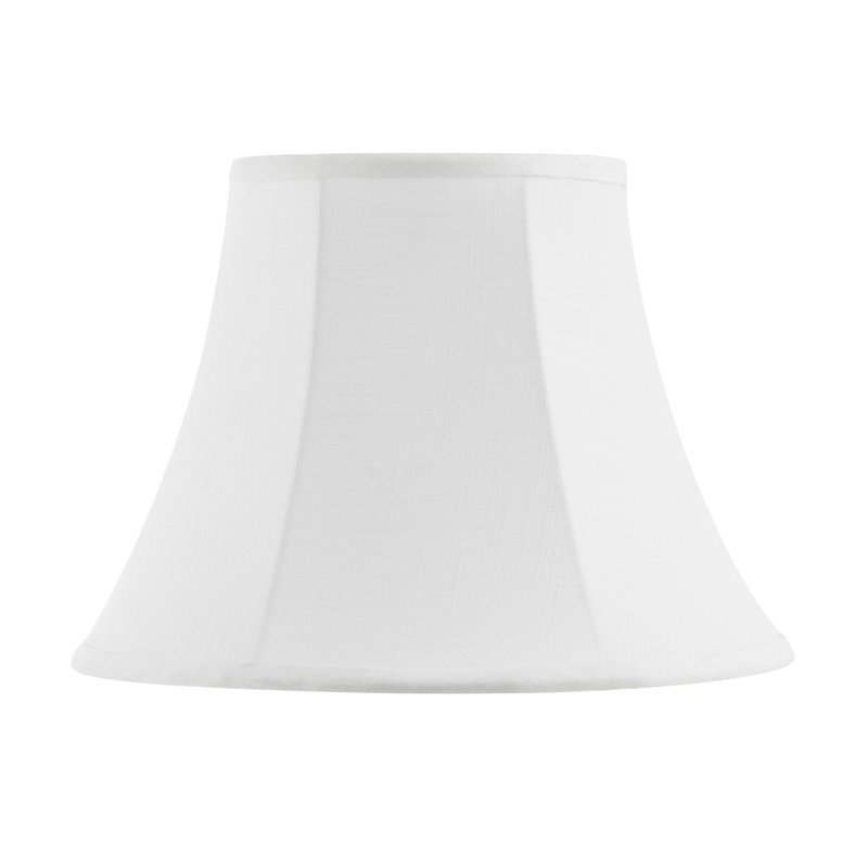 # 38012, Toile d'araignée pliable traditionnelle en lin blanc cassé Handsewn Bell, haut de 7 po x bas de 13 po x incliné de 9 1/2 po