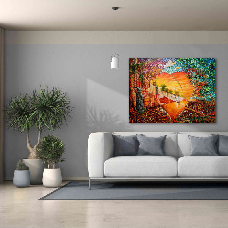 Art mural sur toile Trinx «Follow Your Dream» par Jan Kasparec, H 40 po l 54 po x P 1,5 po