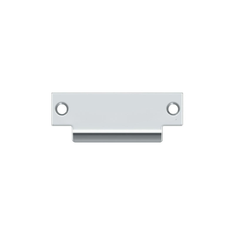 Deltana SPBDB478U26D ANSI Blank T- Strike, 4-7/8" x 1-1/4", Without Hole in Brushed Chrome, Polished Chrome