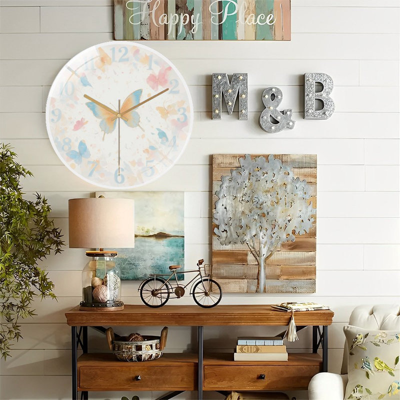 Horloge murale Pastel