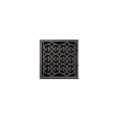 Old Victorian Cast Iron Floor Register - Powder Coat