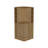 Corner Bar Cabinet With Eight Wine Bottle Cubbies And Double Door, Liquor Cabinet, Storage Cabinet-892696439