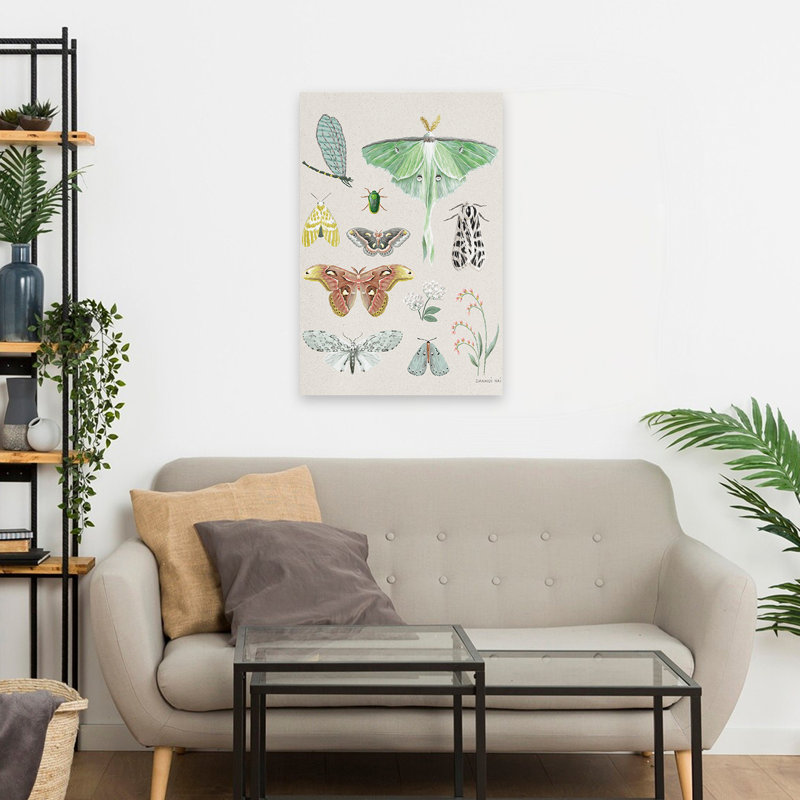 Beauté bohémienne et rustique moderne de la forêt IV, H 24 po x l 16 po