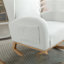 049-Chaise berçante en tissu avec pieds en bois-912336966
