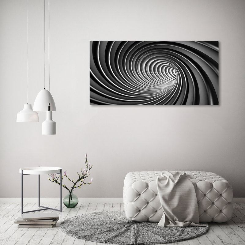 Swirl Abstraction - No Frame Print on Canvas