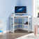 Corner Metal Base Computer Desk