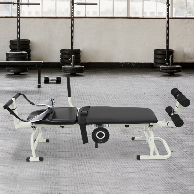 Banc extensible multifonctionnel pour cou avec dispositif de traction cervicale
