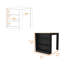 Dezyrae Square 78.74cm L x 78.74cm W Restaurant Table