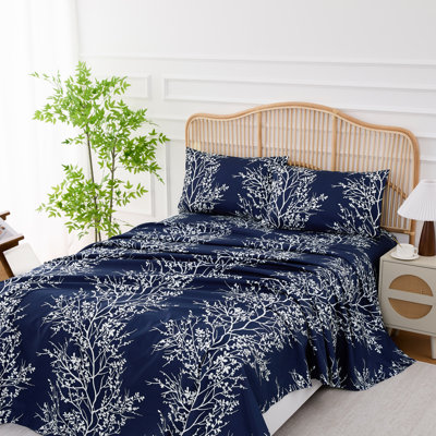 Ensemble de draps en microfibre Foliage